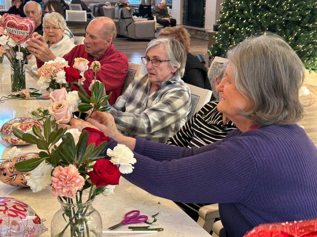 Wayzata High School’s Forget Me Not Organization, Floral Arrangements