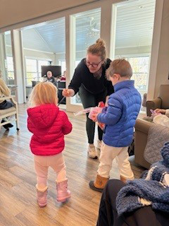 Children Deliver Valentines